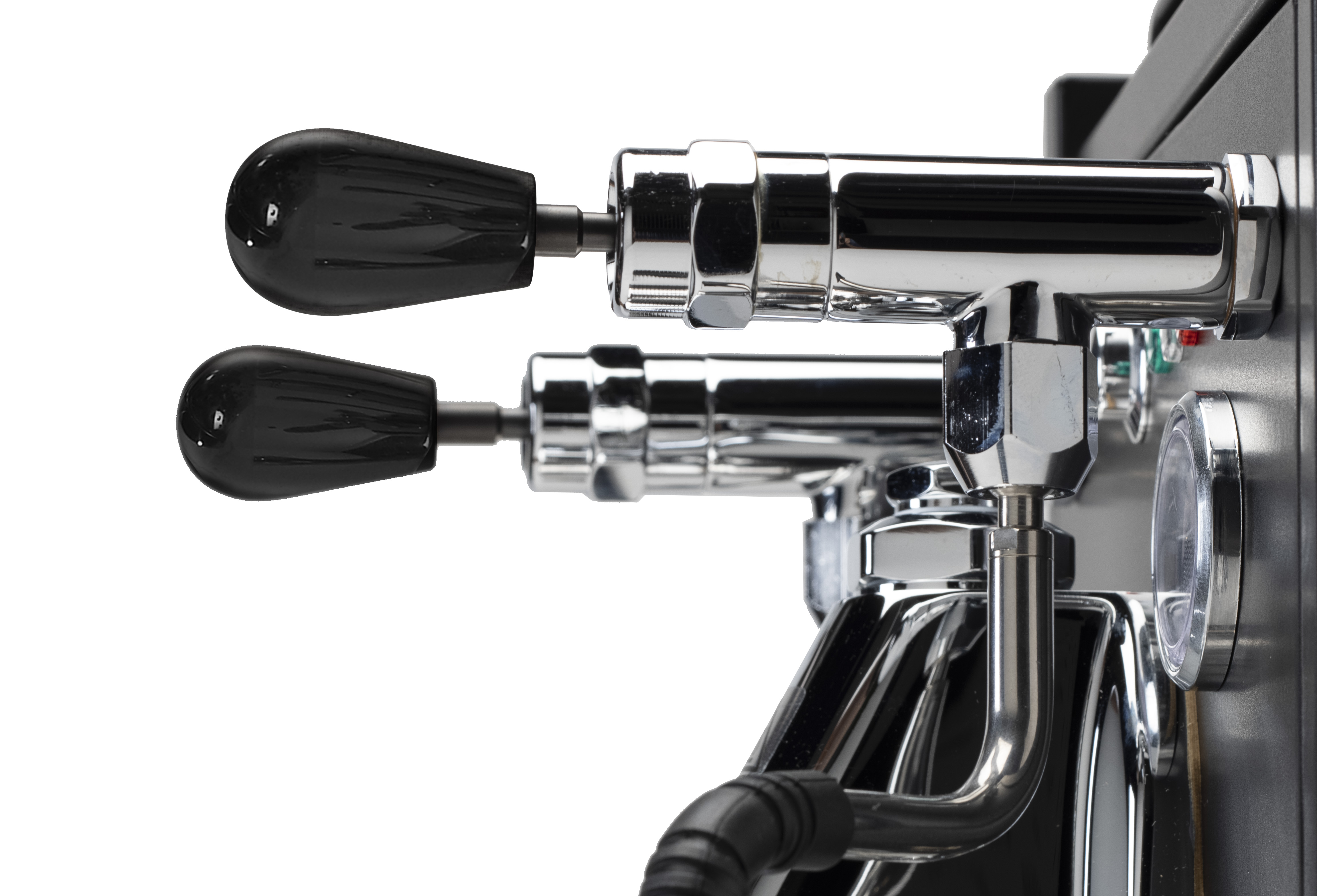 BIEPI SARA – Total Black (detail ovladačů)